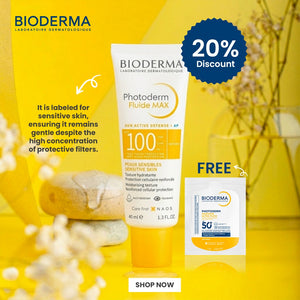 Photoderm Fluide Max Claire Light SPF 100 40ml  ( Clearance Sale )