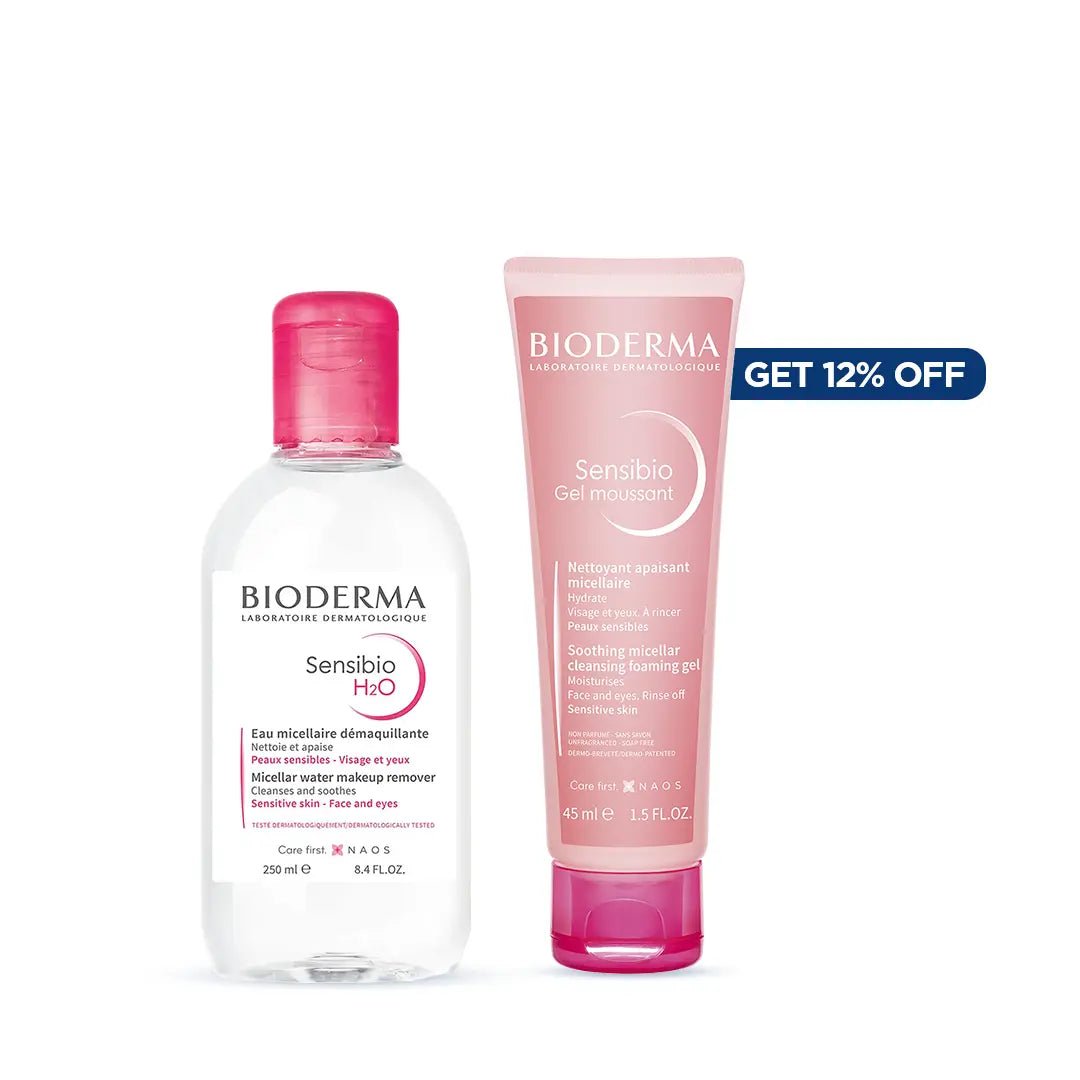 Buy 250ml Micellar Water – Get 12% OFF Gel Moussant Bioderma